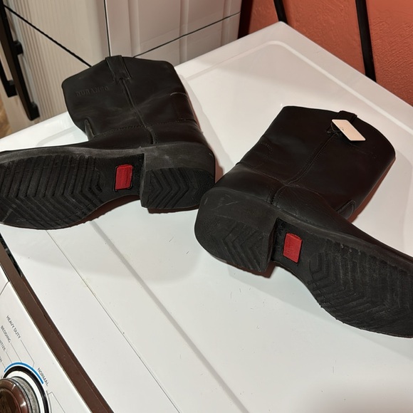 Durango steel-toed black men’s work boots. Size 10.5 med. New. Leather - Picture 7 of 7